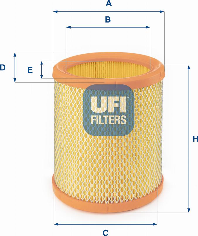 UFI 27.196.00 - Filtre à air cwaw.fr