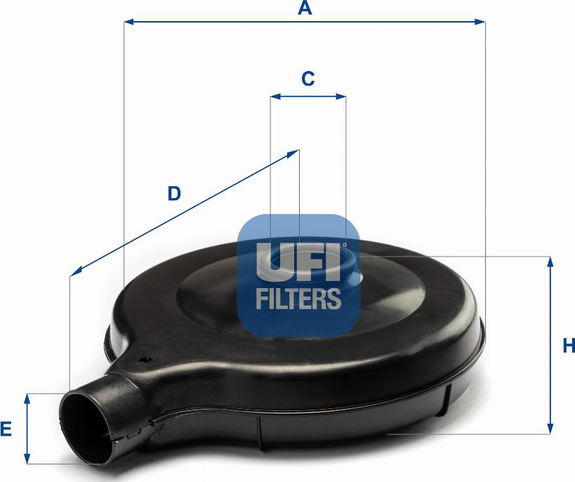 UFI 27.110.00 - Filtre à air cwaw.fr