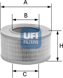 UFI 30.923.01 - Filtre à air cwaw.fr