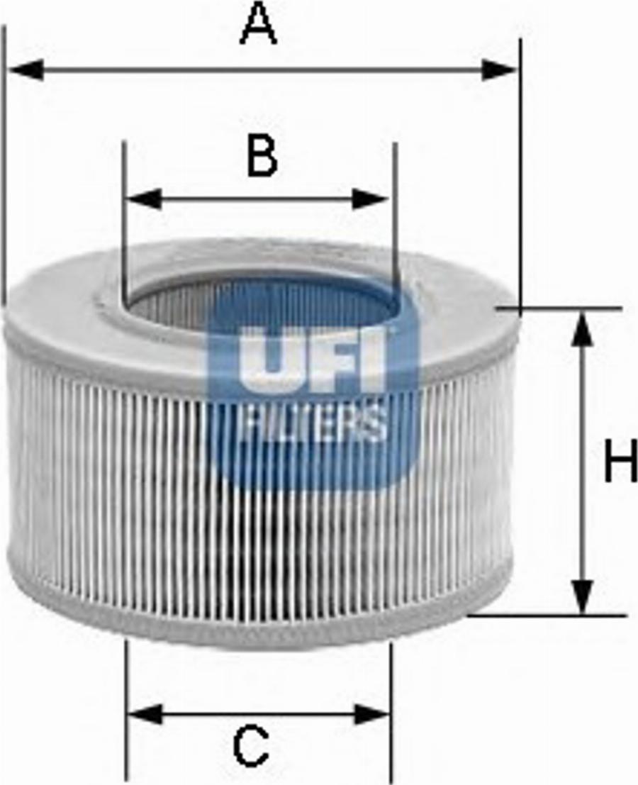 UFI 27.855.00 - Filtre à air cwaw.fr