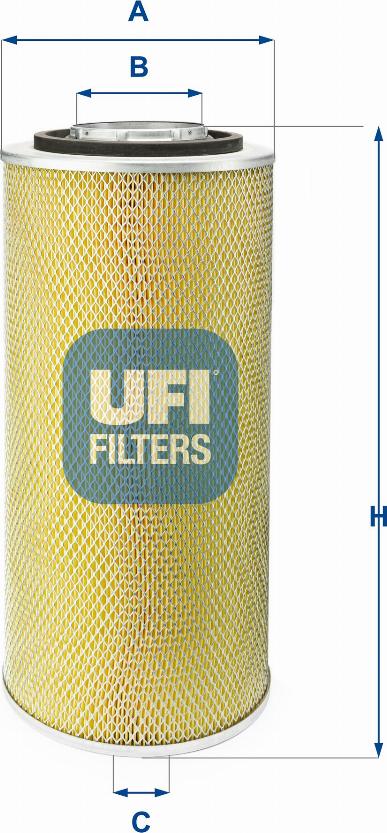 UFI 27.806.00 - Filtre à air cwaw.fr