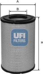 UFI 27.A26.00 - Filtre à air cwaw.fr