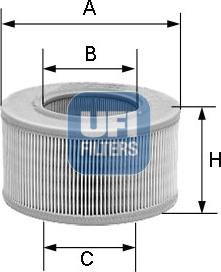 UFI 27.752.00 - Filtre à air cwaw.fr