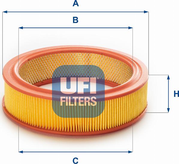 UFI 27.719.00 - Filtre à air cwaw.fr