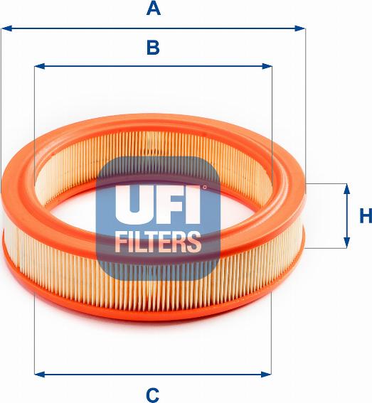 UFI 27.785.00 - Filtre à air cwaw.fr