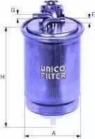 Unico Filter FI 8167/1 - Filtre à carburant cwaw.fr