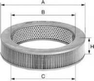 Uniflux Filters XA525 - Filtre à air cwaw.fr