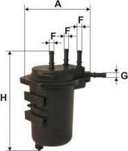 Uniflux Filters XN135 - Filtre à carburant cwaw.fr