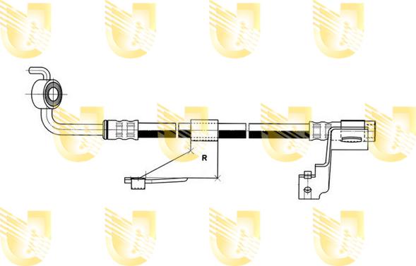 Unigom 377298 - Flexible de frein cwaw.fr