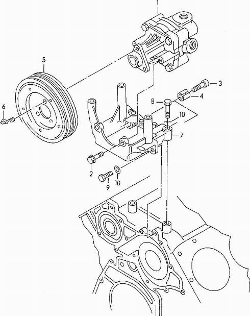 VAG 4B0145156 - Pompe hydraulique, direction cwaw.fr