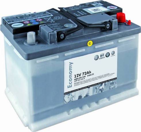 VAG 000 915 105 DE - Batterie de démarrage cwaw.fr