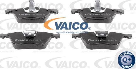 VAICO V95-0166 - Kit de plaquettes de frein, frein à disque cwaw.fr