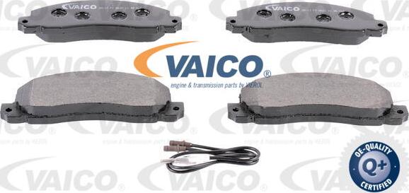 VAICO V46-0146 - Kit de plaquettes de frein, frein à disque cwaw.fr