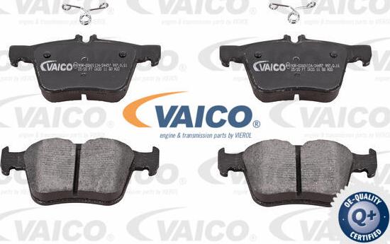 VAICO V10-9891 - Kit de plaquettes de frein, frein à disque cwaw.fr