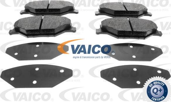 VAICO V10-4497 - Kit de plaquettes de frein, frein à disque cwaw.fr