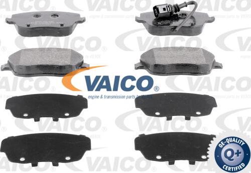 VAICO V10-8180 - Kit de plaquettes de frein, frein à disque cwaw.fr