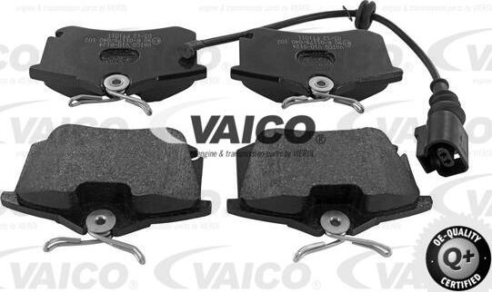 VAICO V10-8124 - Kit de plaquettes de frein, frein à disque cwaw.fr