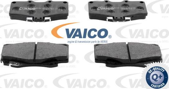 VAICO V10-8125 - Kit de plaquettes de frein, frein à disque cwaw.fr