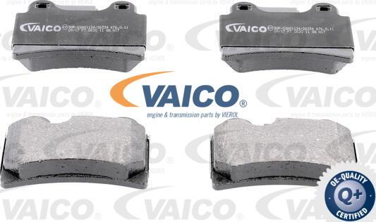 VAICO V10-8297 - Kit de plaquettes de frein, frein à disque cwaw.fr