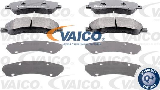 VAICO V10-2455 - Kit de plaquettes de frein, frein à disque cwaw.fr