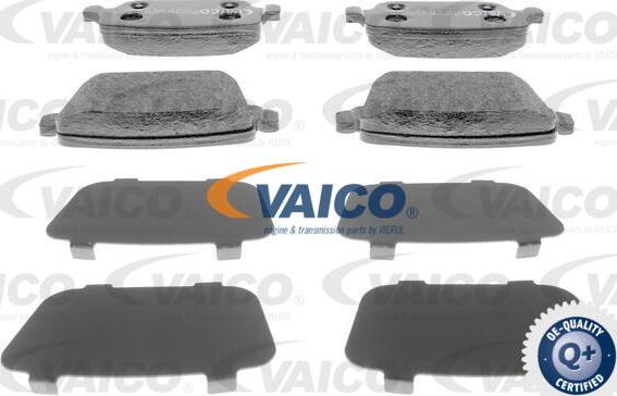 VAICO V25-8126 - Kit de plaquettes de frein, frein à disque cwaw.fr