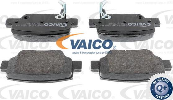 VAICO V70-0089 - Kit de plaquettes de frein, frein à disque cwaw.fr