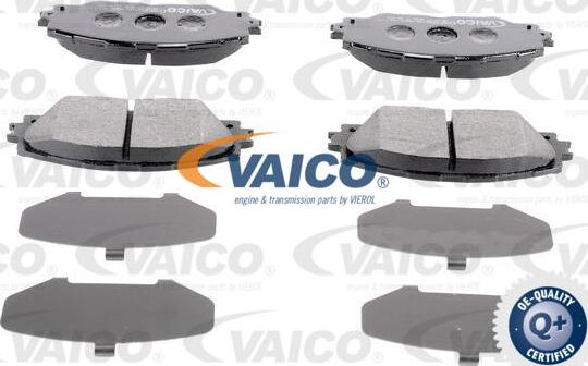 VAICO V70-0029 - Kit de plaquettes de frein, frein à disque cwaw.fr