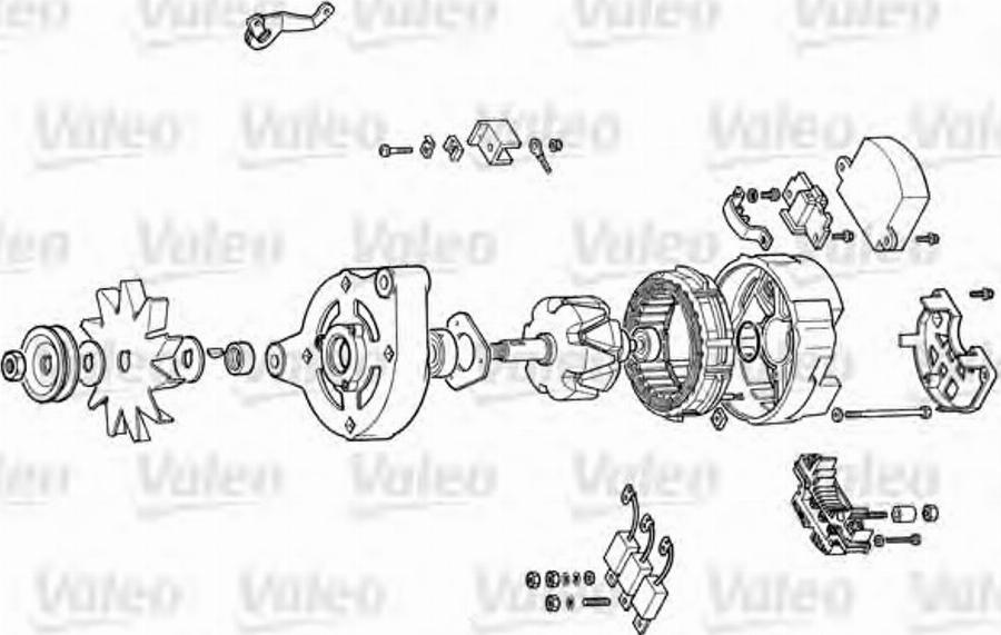 Valeo 9AR3802L - Rotor, alternateur cwaw.fr