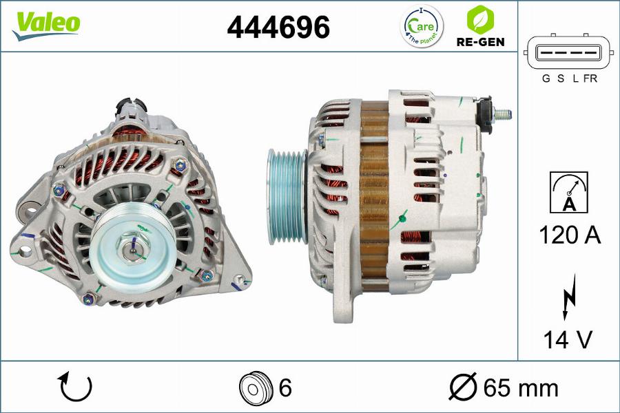 Valeo 444696 - Alternateur cwaw.fr