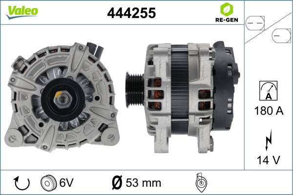 Valeo 444255 - Alternateur cwaw.fr