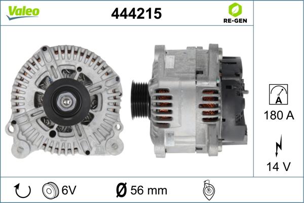 Valeo 444215 - Alternateur cwaw.fr