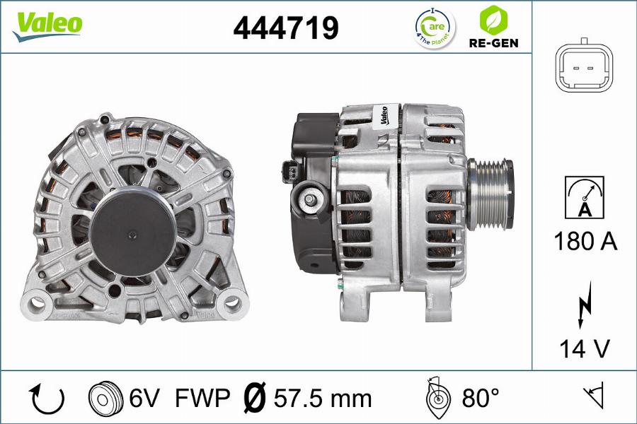 Valeo 444719 - Alternateur cwaw.fr