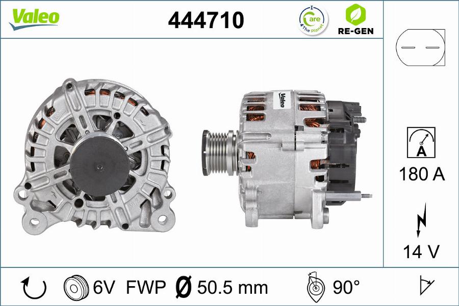 Valeo 444710 - Alternateur cwaw.fr