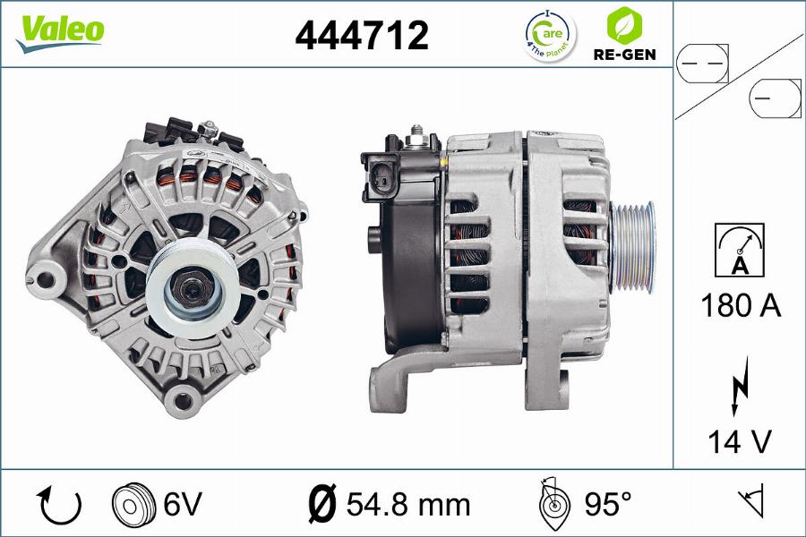 Valeo 444712 - Alternateur cwaw.fr