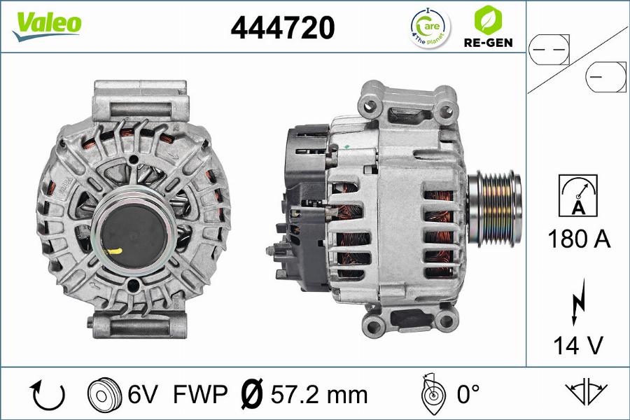 Valeo 444720 - Alternateur cwaw.fr