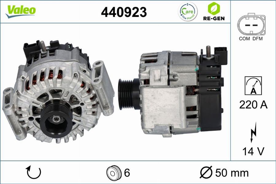 Valeo 440923 - Alternateur cwaw.fr