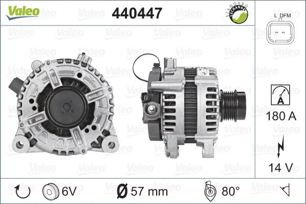 Valeo 440447 - Alternateur cwaw.fr