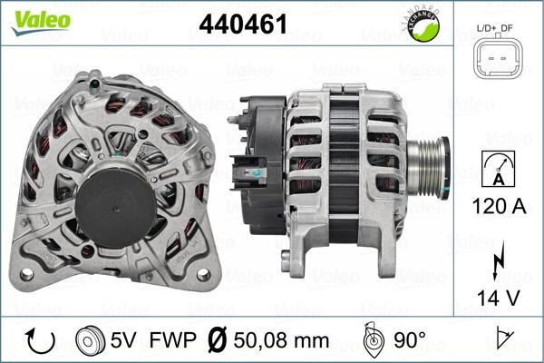 Valeo 440461 - Alternateur cwaw.fr