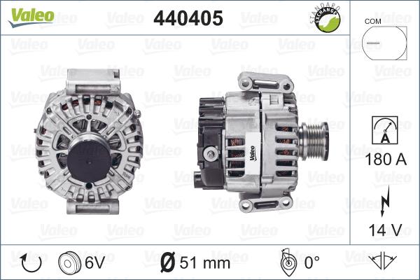 Valeo 440405 - Alternateur cwaw.fr