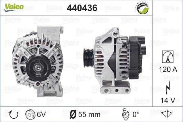 Valeo 440436 - Alternateur cwaw.fr