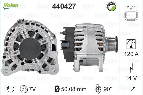 Valeo 440427 - Alternateur cwaw.fr