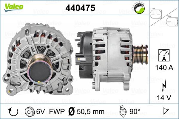 Valeo 440475 - Alternateur cwaw.fr