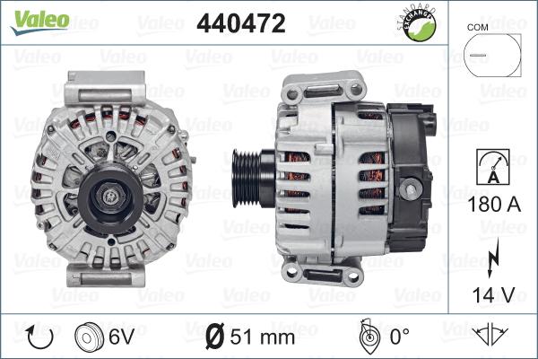 Valeo 440472 - Alternateur cwaw.fr