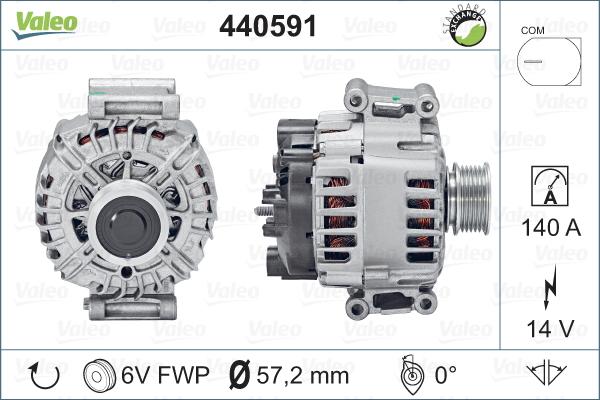 Valeo 440591 - Alternateur cwaw.fr