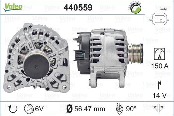 Valeo 440559 - Alternateur cwaw.fr