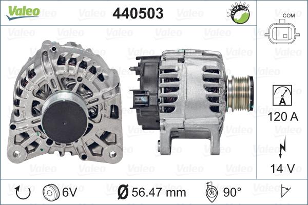 Valeo 440503 - Alternateur cwaw.fr