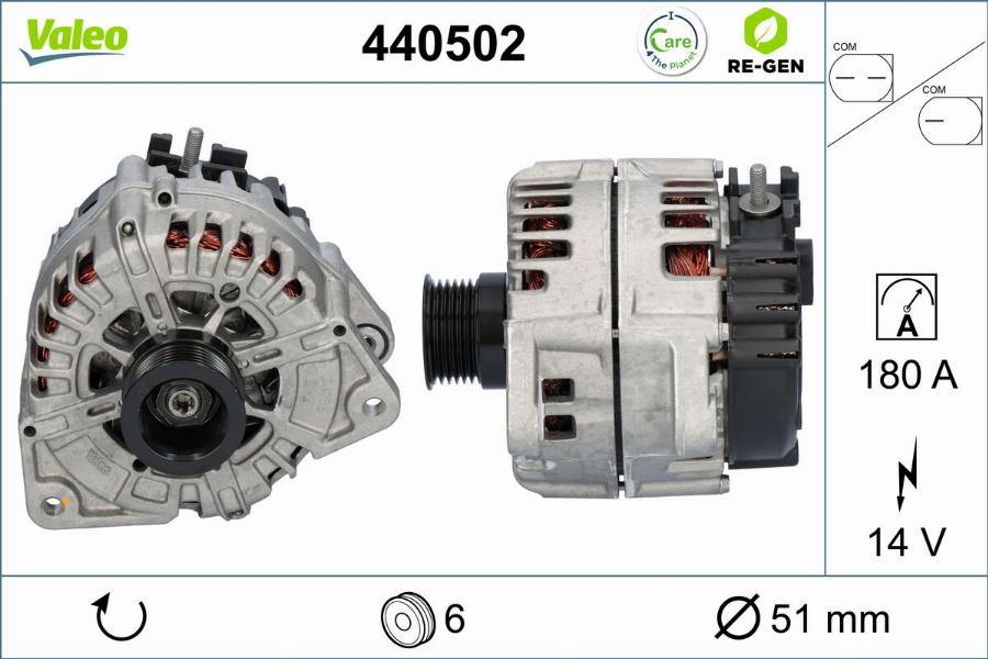 Valeo 440502 - Alternateur cwaw.fr