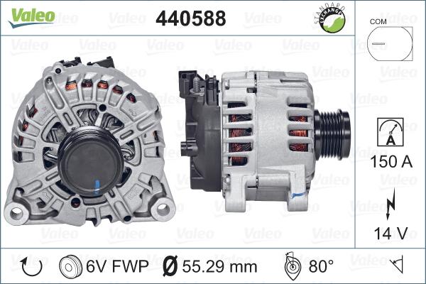 Valeo 440588 - Alternateur cwaw.fr