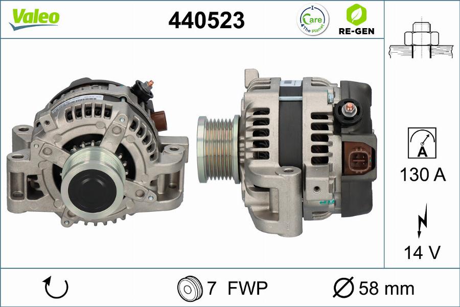 Valeo 440523 - Alternateur cwaw.fr