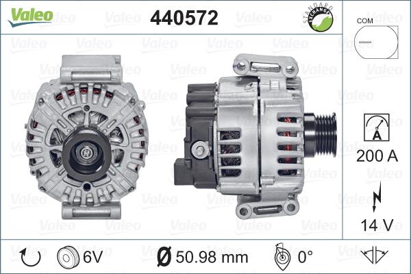 Valeo 440572 - Alternateur cwaw.fr